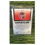 2025 Panini Chronicled, Caitlin Clark, red sparkle foil variation