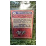 1973 Topps Terry Bradshaw, Pittsburgh Steelers quarterback