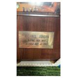 1993 Michael Jordan first Retirement plaque with card Chicago Bulls