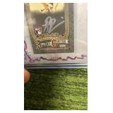 2025 Topps Allen and Ginter x Black Hobby Ryan Bliss mini framed auto numbered/50 Seattle Mariners