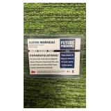 2003 Topps Justin Morneau Future phenoms authentic game used bat relic Minnesota Twins