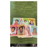 1971 Topps NFL posters insert complete set #1-32