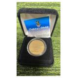 Minnesota Twins, Justin Morneau Gold plated coin
