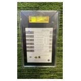 2000 Upper Deck graded Rondell Mealey rookie graded RC Green Bay Packers