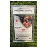 2009–10 Upper Deck MJ Legacy Collection Gold, Michael Jordan BCCG graded 10