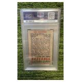 1951 Bowman, Ken Holcombe PSA graded 2.5