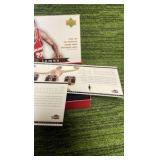 2003–04 Upper Deck rookie LeBron James Exclusive set box with two cards, number #1&2