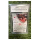 2009–10 Upper Deck, MJ legacy collection Michael Jordan BCCG graded 10