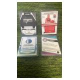 NBA autograph card Lot 4 cards total James Silas, Kyshawn George, Jazian Gortman, and Markelle Fultz