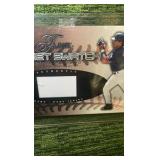 2002 Flair Jumbo Sweet Swatch Raphael Palmeiro, Texas Rangers, authentic game worn numbered /535