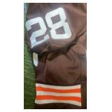 Cleveland Browns OWUSU– KORAMOAH autographed jersey#28