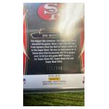 2024 Panini Select Joe Montana numbered to /149