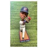 Minnesota Twins Miguel Sanó bobble head autographed number 22