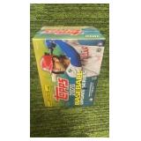 2020 Topps baseball Update Series Blaster Box 7 packs plus one coin card