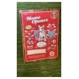 Minnesota Twins, Trevor Ploof autographed opening day official publication 2010