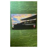 Minnesota Twins Pat Neshek autograph 2010 Inaugural Season fan calendar