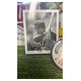 Minnesota Twins mixed fan memorabilia lot pennant Sports Illustrated playing cards button poster patch Denny Hocking autograph