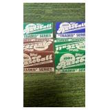 Topps Traded Set Lot of 1986 through 1991 series baseball