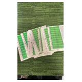 1971 Topps NFL posters insert complete set #1-32