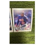 Minnesota Twins Al Newman, Michael Kadeer, and Michael Restovich autograph pictures 3x5
