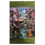 2001 Set of KISS Alive card set (#1-72)