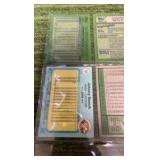 Johnny bench Lot of 6 cards, Cincinnati Reds