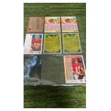 Joe, Montana Lot 7cards, San Francisco 49ers , Chiefs