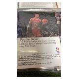1990 NBA Hoops 6 pages Lot