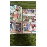 Mixed sport binder lot over 200 cards basketball, football, baseball