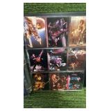 2001 Set of KISS Alive card set (#1-72)