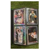2025–26 Topps Chrome Basketball refractors and inserts stars and rookies 25 pages four cards per page 100 cards total