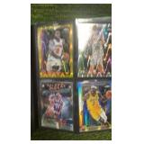 2025–26 Topps Chrome Basketball refractors and inserts stars and rookies 25 pages four cards per page 100 cards total