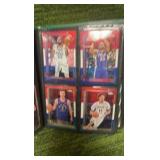 2025–26 Topps Chrome Basketball refractors and inserts stars and rookies 25 pages four cards per page 100 cards total