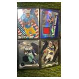 MIX Sports lot in binder 33 pages- 4 cards per page(132 total) with stars, rookies, and  inserts!