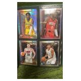 2025–26 Topps Chrome Basketball refractors and inserts stars and rookies 25 pages four cards per page 100 cards total