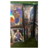 2025–26 Topps Chrome Basketball refractors and inserts stars and rookies 25 pages four cards per page 100 cards total
