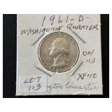 1961-D Washington Quarter
