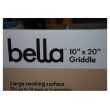 Bella Large Cooking Surface Griddle - 10"x20"