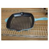 Enameled Cast Iron Square Skillet