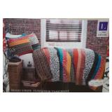 Lush Décor Cotton Reversible 3-Piece Quilt Set - Full/Queen