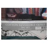 Lush Décor Cotton Reversible 3-Piece Quilt Set - Full/Queen