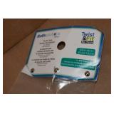 No-Tool Shower Curtain Rod - 24"-40"