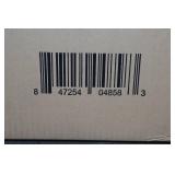 31.5" Round Bar Height Folding Table - White