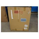 Kate and Laurel Skylan Modern Farmhouse Mirror - 22"x28" Navy/Antique Gold