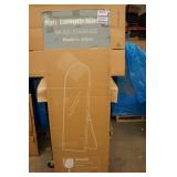 Gold Arched Full Length Mirror - 21"x64"