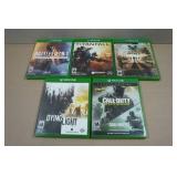 *5* XBOX ONE Games - Battlefield, Titanfall, Dying Light, COD