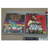 *6* PlayStation 3 Games - South Park, Red Dead Redemption, GTA