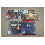 *5* PlayStation 3 Games - Fallout, Max Payne, Singularity, Resident Evil