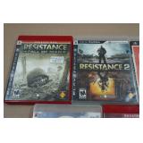 *5* PlayStation 3 Games - Resistance, Haze, Uncharted
