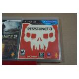 *5* PlayStation 3 Games - Resistance, Haze, Uncharted